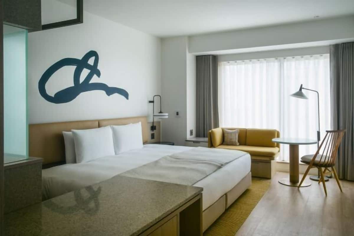 1 Schlafzimmer, Daunenbettdecken, Zimmersafe, Verdunkelungsvorhänge