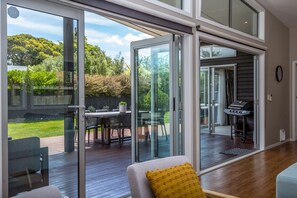 Uitzicht vanuit accommodatie