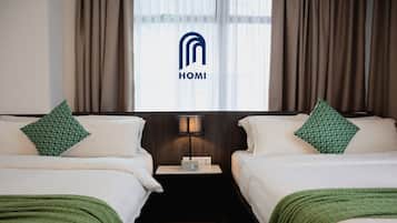 In-room safe, desk, blackout curtains, iron/ironing board