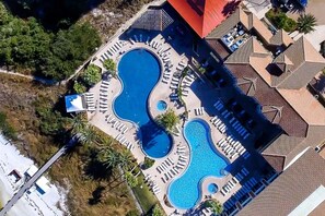 Indoor pool, a heated pool