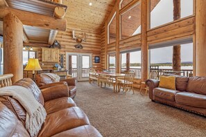 Villa (5 Bedrooms) | Living area | TV, video game console, DVD player, ping pong