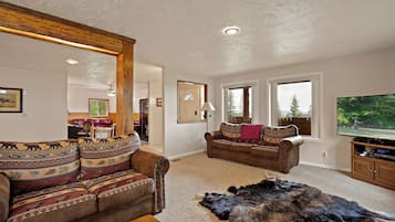 Villa (6 Bedrooms) | Living area | TV, DVD player, table football, ping pong