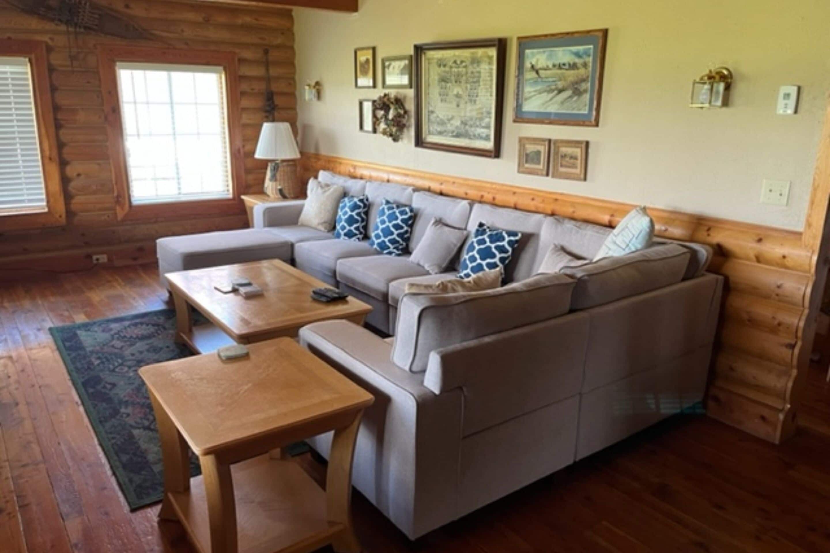 Villa (4 Bedrooms) | Living area | TV, DVD player, books, video library