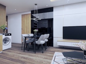 Apartment, 1 Bedroom | In-room dining