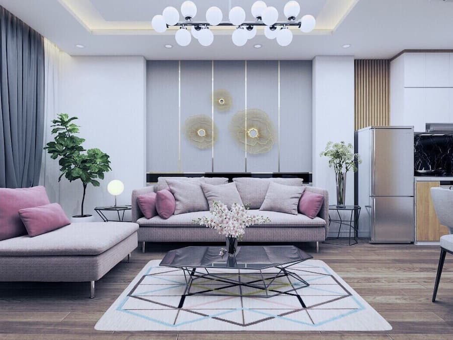 Appartement, 2 slaapkamers | Woonruimte | Een 42-inch flatscreentelevisie met kabelzenders en televisie