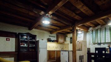 Ferienhaus, 1 Schlafzimmer | Eigene Küche | Kühlschrank, Ofen, Herdplatte, Wasserkocher