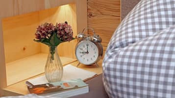 2 Schlafzimmer, schallisolierte Zimmer, Internetzugang, Bettwäsche