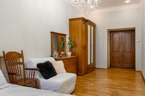 Apartment, 1 Schlafzimmer | 1 Schlafzimmer, Schreibtisch, laptopgeeigneter Arbeitsplatz