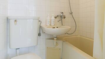 Hair dryer, towels
