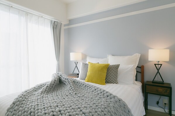 1 bedroom, desk, iron/ironing board, free WiFi