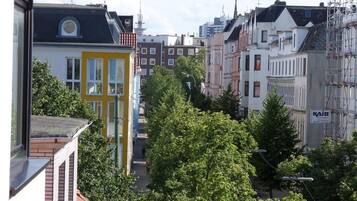 Blick von der Unterkunft