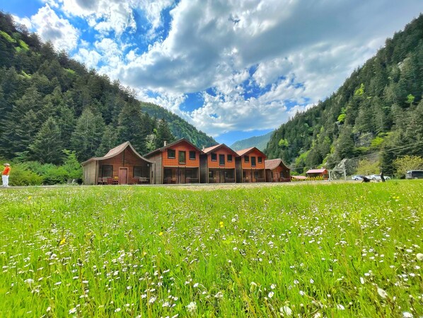 Fassade der Unterkunft