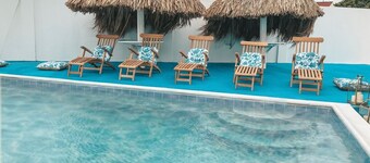 Ocean Front Property - Villa 4 Aruba w pool view