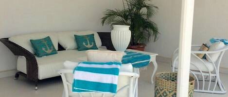 Huoneisto, 2 makuuhuonetta | Terassi/patio