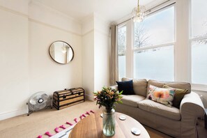 Smart TV, books, music library, offices