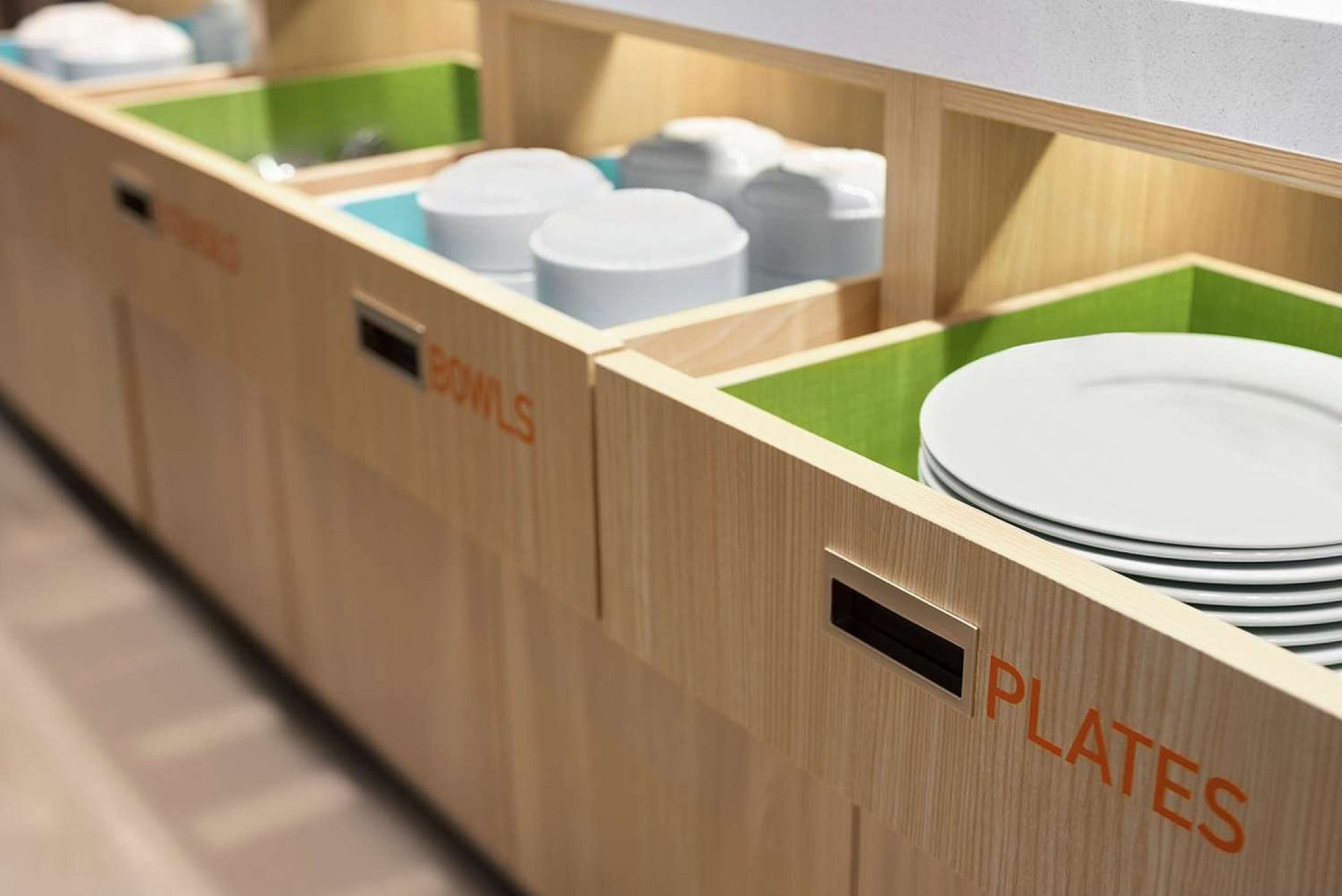 free daily self-service breakfast