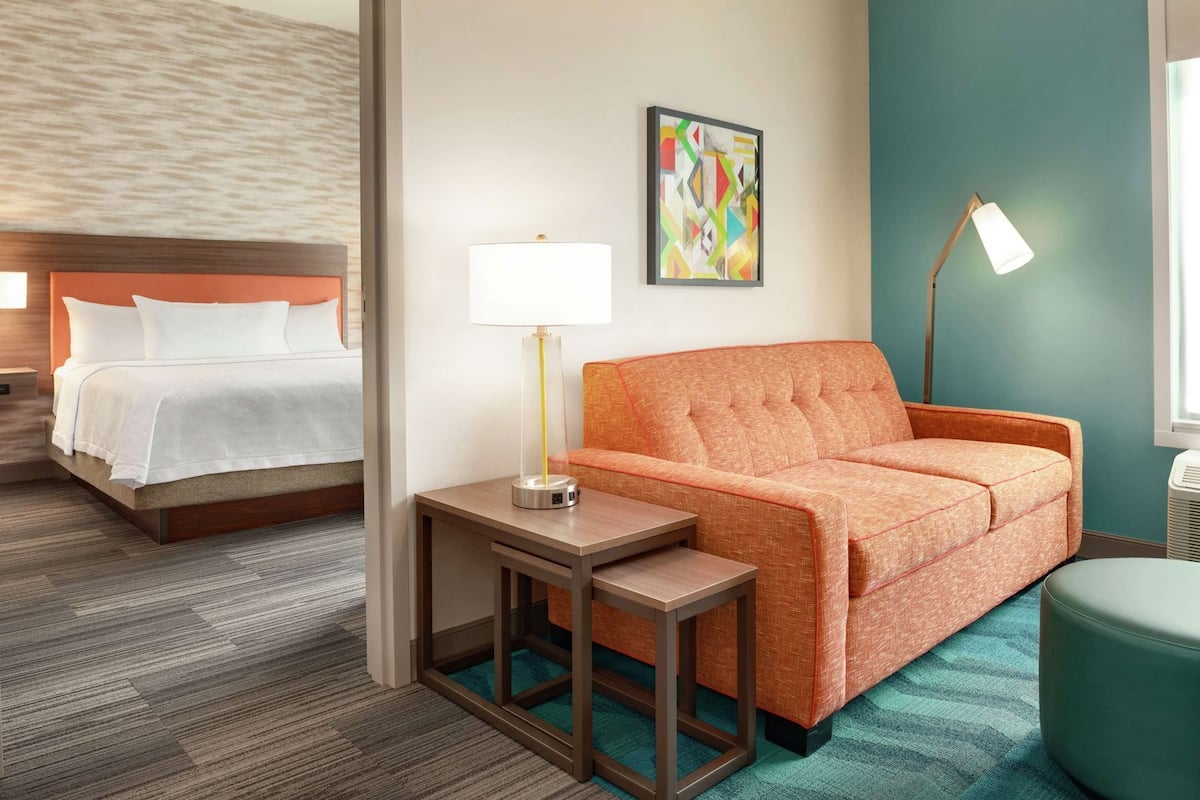 In-room safe, desk, laptop workspace, blackout drapes