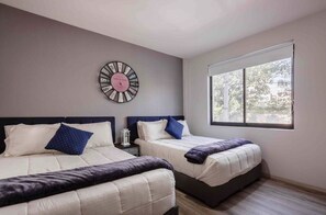 Elite Apartment | 2 bedrooms, Egyptian cotton sheets, premium bedding, down comforters - Tampico Apartments (Mexico City)