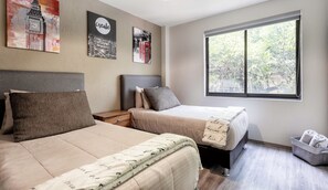 Apartamento executivo | 2 quartos, roupas de cama de algodão egípcio, roupas de cama premium