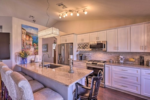 Henderson Home w/ Pool + Mountain, Strip Views!