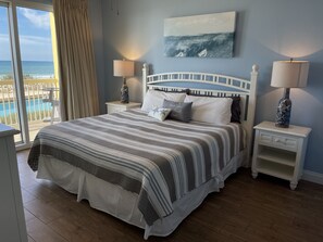 1 bedroom, iron/ironing board, free WiFi, bed sheets - Calypso 1-105 - 1st floor gulf front unit (Panama City Beach)