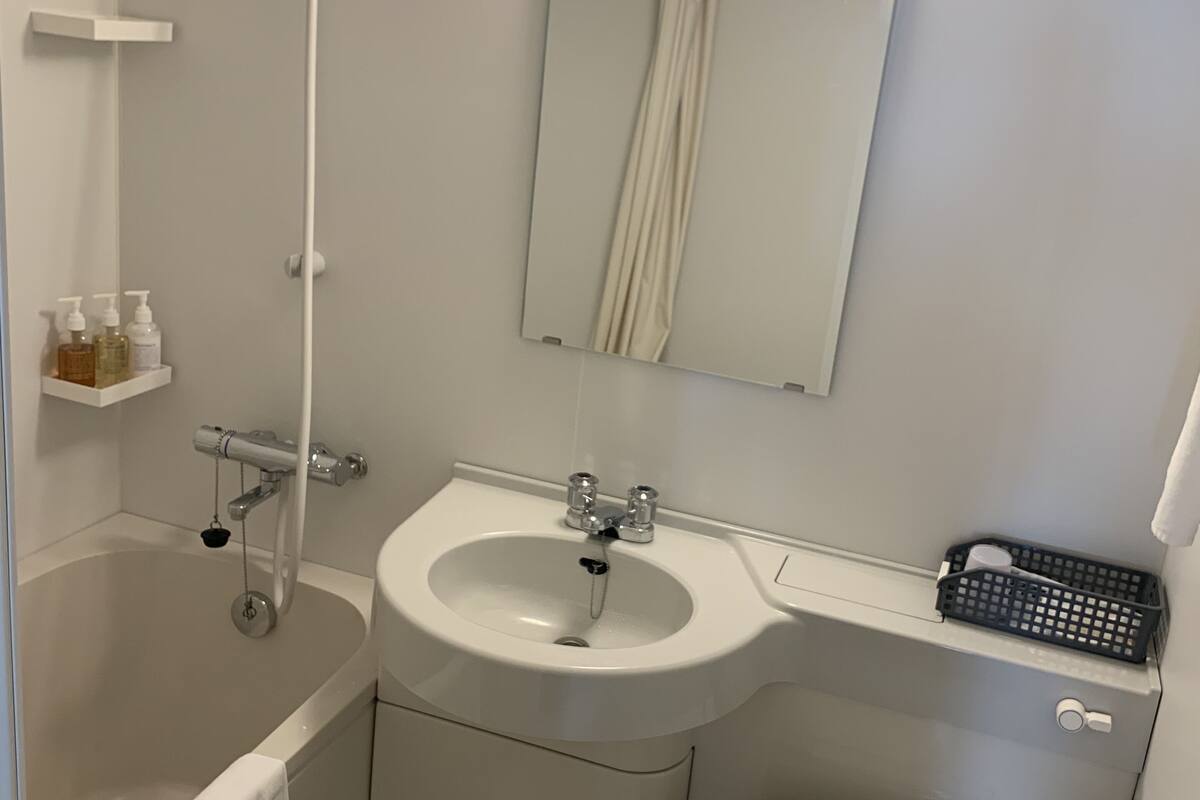 double room | bathroom | combined shower/bathtub, free toiletries, hair dryer, slippers