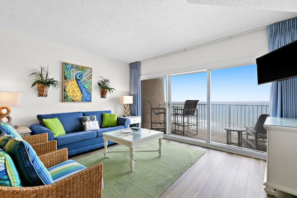 Televisión y reproductor de DVD 