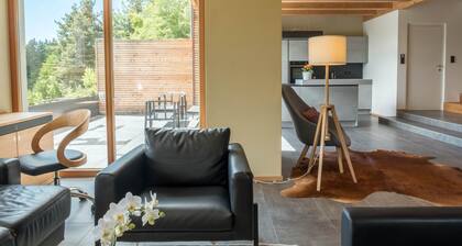 Holiday House "Haus Lichtenstern" with Wi-Fi, Balcony and Mountain View