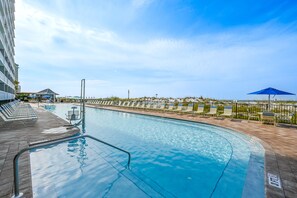 Indoor pool, a heated pool