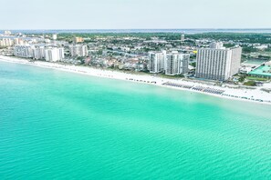 On the beach