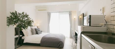 1 bedroom, desk, iron/ironing board, free WiFi