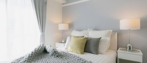 1 غرفة نوم ومكتب ومكواة/لوح كي وواي فاي مجانًا