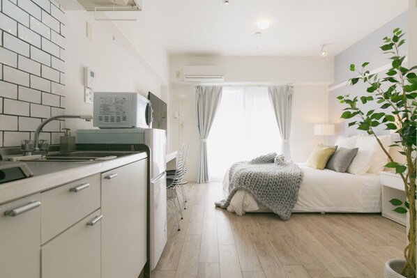 1 bedroom, desk, iron/ironing board, free WiFi