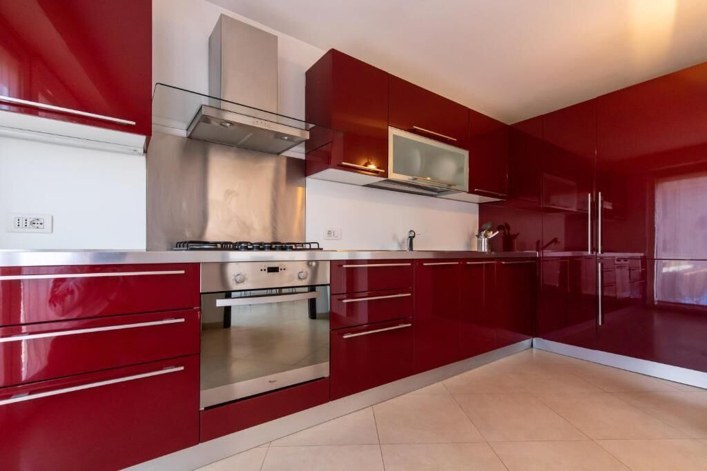 Fridge, stovetop, cookware/dishes/utensils