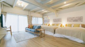 1 slaapkamer, een bureau, een strijkplank/strijkijzer, gratis wifi