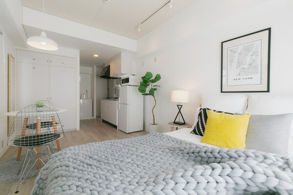 1 bedroom, desk, iron/ironing board, free WiFi