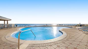 Una piscina climatizada