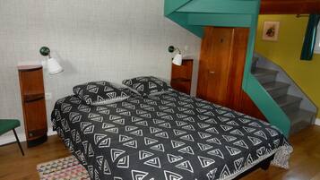 1 chambre, fer et planche à repasser, Wi-Fi, draps fournis