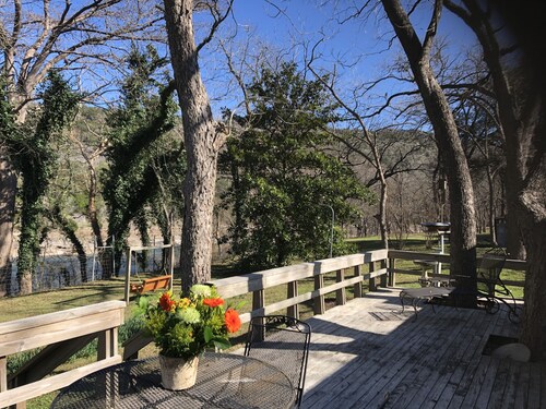 Guadalupe River Road Retreat Southwestern Cabin