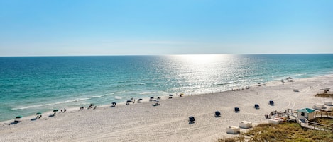 Accommodatie ligt op het strand