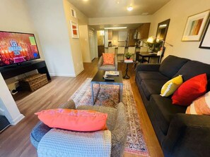 Televisie en een kantoor