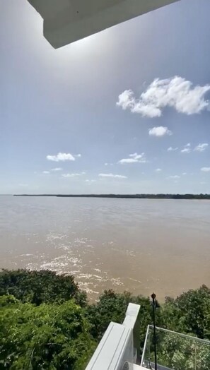 Superior Room, 1 Queen Bed, River View | View from room