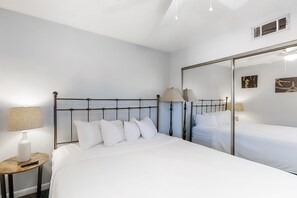 1 bedroom, iron/ironing board, Internet, bed sheets