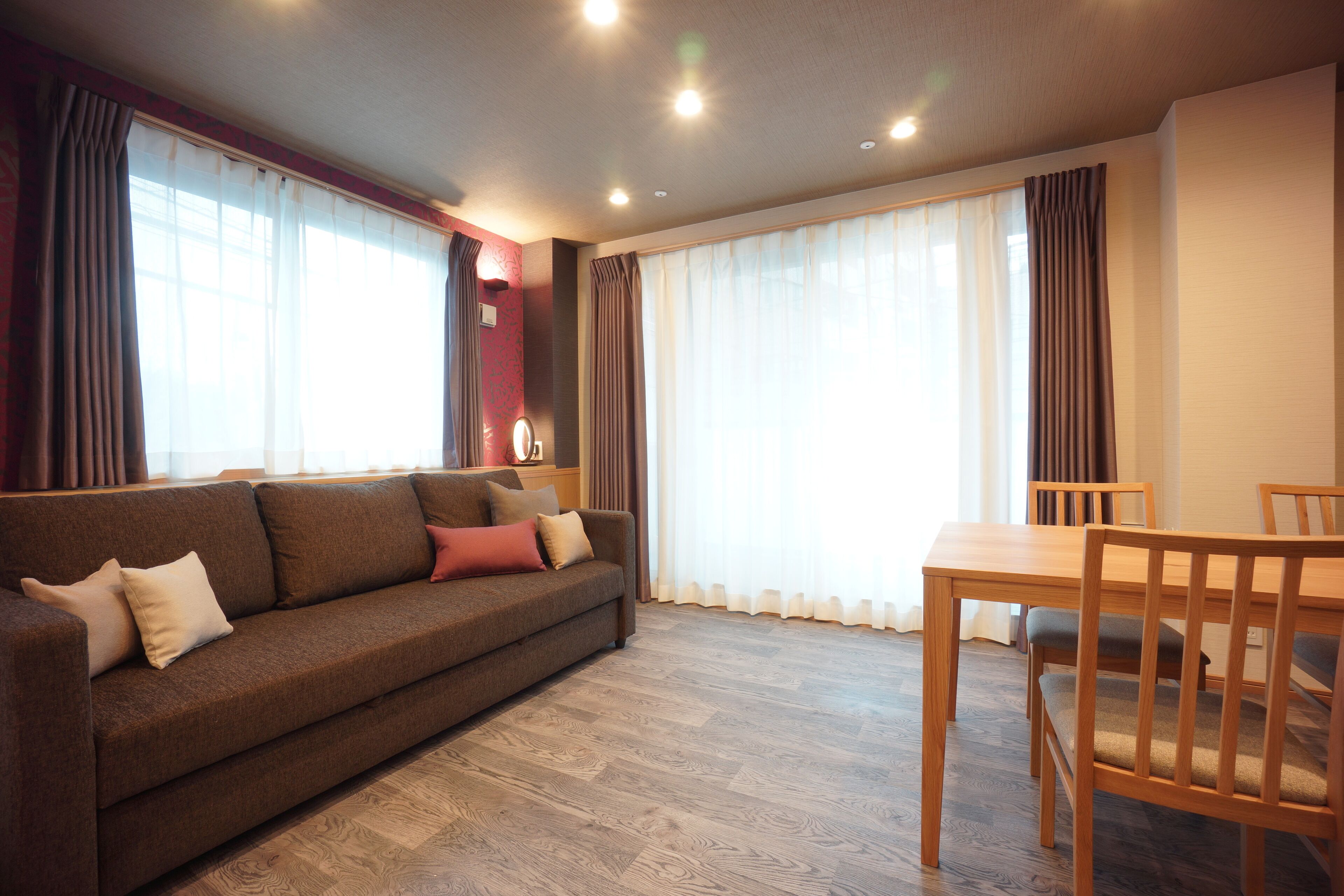 room for 5 people | living area | lcd tv, offices