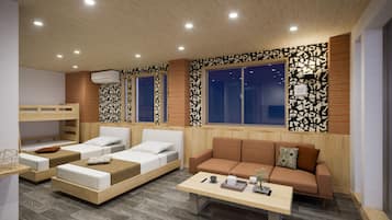 Chambre (for 5 People) | Bureau, espace de travail pour ordinateur portable