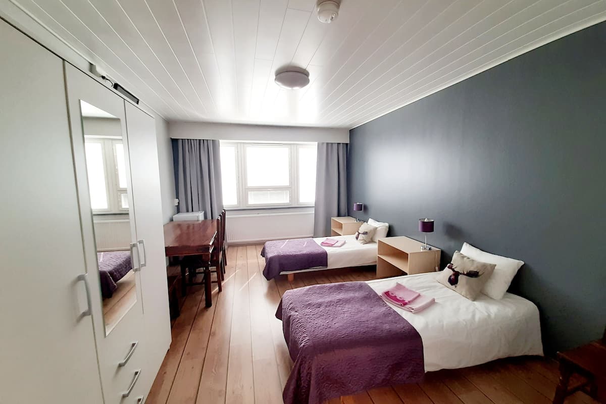 Twin Room, Shared Bathroom | Hypo-allergenic bedding, desk, soundproofing