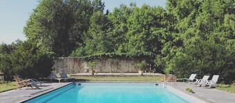 Gite furnished holiday home rental family friends in castle park