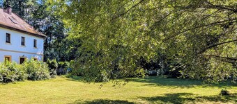 Naturhäuschen am See mit Flusszugang, Flusswanderungen im Fichtelgebirge