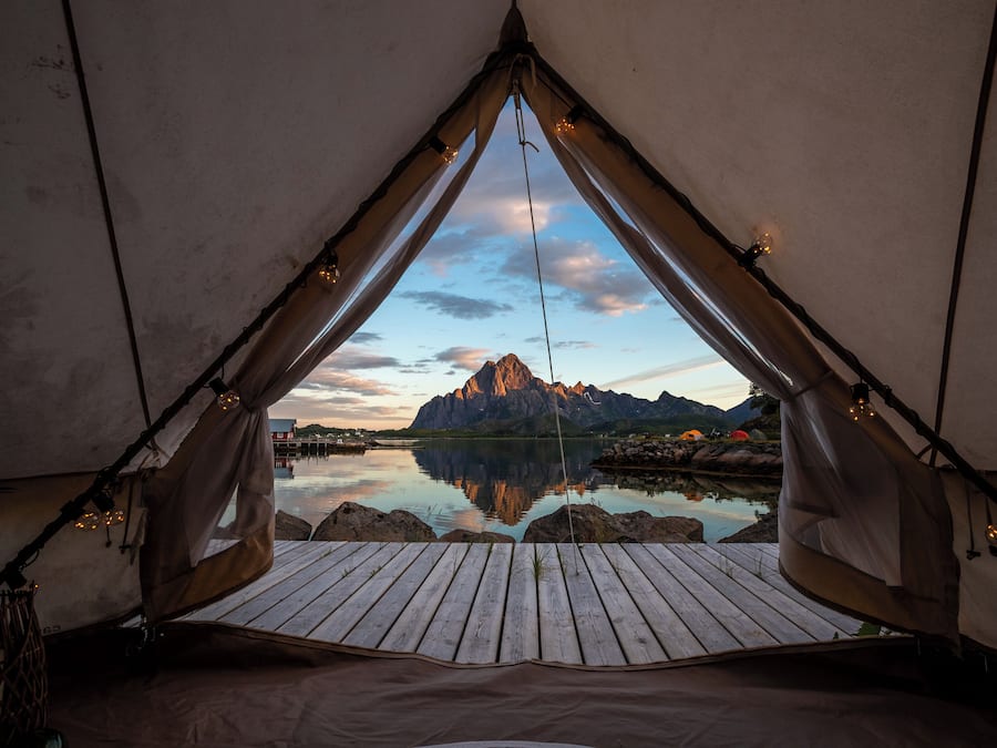 Glamping Tent | Terrace/patio