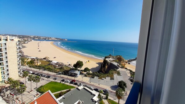 Vista a la playa o el mar